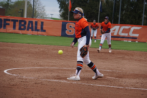 Sydney O'Hara once hit four homes runs in one game for Syracuse.