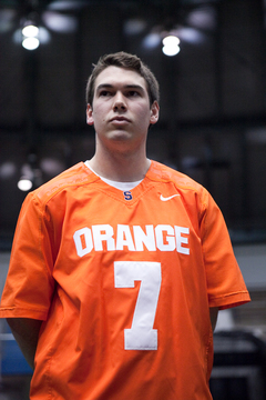 Derek Maltz is one of Syracuse's most explosive playmakers. Last season he finished with 32 goals. 