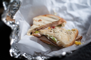 The bread from the Columbus Baking Company was delicious. The deli adjacent to the bakery utilized the Columbus loaves and offered a variety of different sandwiches