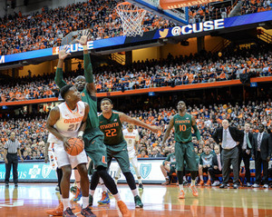 Tyler Roberson and Syracuse will be tasked with pulling off an upset against No. 13 Miami in Florida on Saturday.