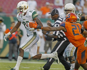 South Florida enters its Week 3 matchup against  Syracuse with a 2-0 record.