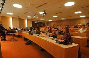 During the Graduate Student Organization's last meeting of the spring 2016 semester, members discussed the GSO budget, among other topics.