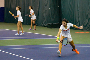 Miranda Ramirez dropped her second singles match as part of a shutout loss for Syracuse.