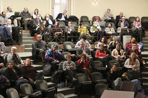 The University Senate held an open forum on Wednesday in Maxwell Auditorium.