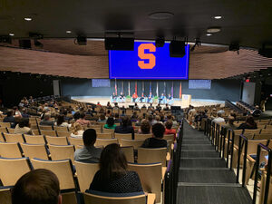 Members of Syracuse University's Academic Strategic Plan planning committee and working groups shared their opinions on the initial draft of the ASP, a five-year roadmap outlining objectives the university hopes to hit by 2028. On Tuesday, members of the planning committee hosted a virtual forum to continue collective feedback from the SU community on the ASP draft.