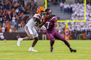 Syracuse struggled to adjust to Virginia Tech's rushing attack, letting up a season-high 318 yards on the ground.