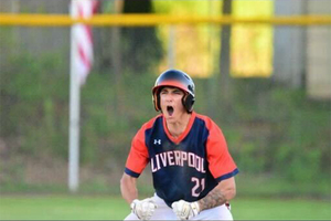 Tyler Vivacqua always envisioned himself playing for Liverpool High School during his childhood. Now, Vivacqua is a crucial part of the Warriors' varsity squad as their starting shortstop.