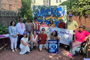 New York Immigration Coalition hosts Immigrant Tea Time every month, bringing together the community through shared expression of their ideas. NYIC and Kind Fools previously collaborated on a language access workshop series this past summer. 