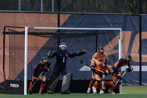 Syracuse field hockey fended off all 15 of Virginia’s shot attempts en route to a 1-0 win in the ACC Tournament Quarterfinal.