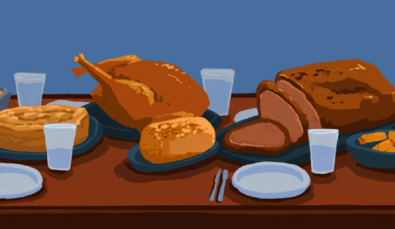 Students define Thanksgiving spreads with their own cultural classics